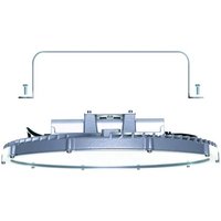 DOTLUX Montagebuegel fixer Winkel fuer LED-Hallenstrahler LIGHTSHOWERevo - 3654 von Dotlux