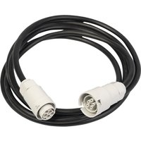 DOTLUX Verbindungskabel HIGHFORCE mit automatischem Phasenwechsel nicht dimmbar 3phasig 5-polig 5x1,5qmm Stecker/Buchse 3m - 4796 von Dotlux