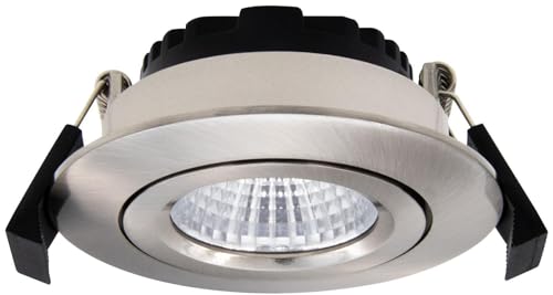 Dotlux LED-Leuchte CIRCLEminidim 6W 3000K dimmbar edelstahl gebürstet von Dotlux