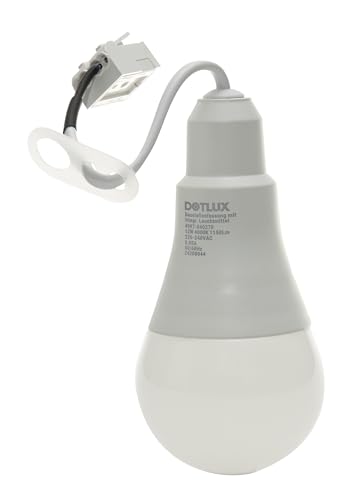 Dotlux LED-Baustellenfassung mit integriertem Leuchtmittel 12W 4000K von Dotlux