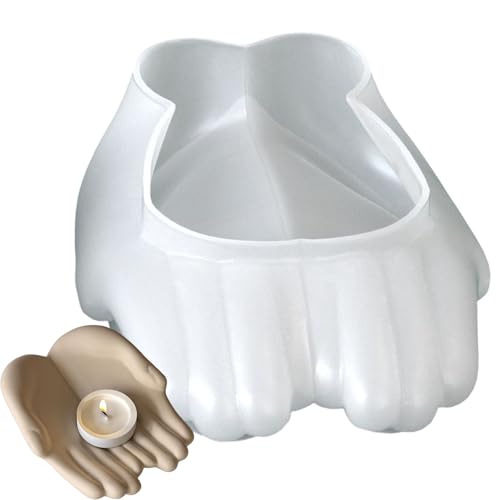 Dottduya Handschalenform - Resin Hand Handform Handwerk,Kreative Backform Antihaft Werkzeug Für Kunsthandwerk Zuhause Hochzeit Dottduya Handschalenform - Resin Hand Handform Handwerk,Kreative Backform Antihaft Werkzeug Für Kunsthandwerk Zuhause Hochzeit von Dottduya