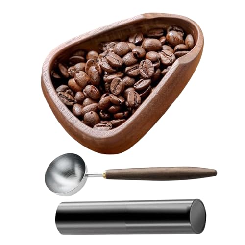 Dottduya Kaffee-Dosierschale,Holz-Messbecher Kaffeewerkzeug Mit Sprühflasche & Löffel - Ergonomisches Brühwerkzeug Mit Integrierter Sprühflasche Für Café Restaurant Bar Und Privatbereich Dottduya Kaffee-Dosierschale,Holz-Messbecher Kaffeewerkzeug Mit Sprühflasche & Löffel - Ergonomisches Brühwerkzeug Mit Integrierter Sprühflasche Für Café Restaurant Bar Und Privatbereich von Dottduya