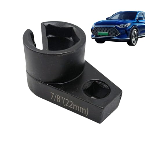 Dottduya Lambdasonde Steckschlüssel | Automobil Demontagewerkzeug Für Sauerstoffsensoren | Rutschfeste Wartung Für Motor Und KFZ-Wartung von Dottduya