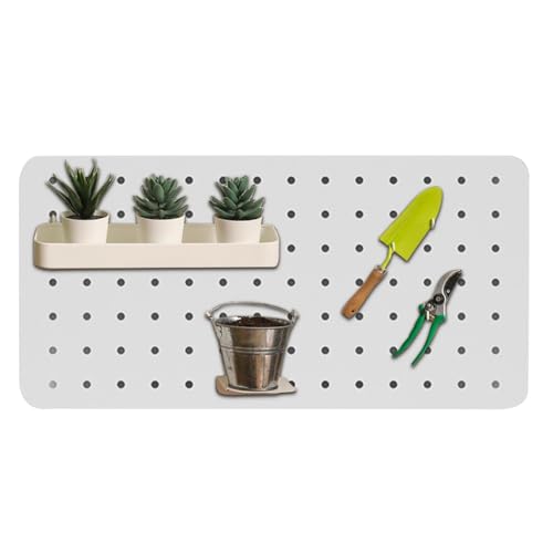 Dottduya PEG -Boards für Wand, Metallpegretttafeln | PEG -Board -Wände Zeigen kein Stanzen,Speicherplatz sparen, Pegboards Displaypaneele für Garage, Workshop von Dottduya