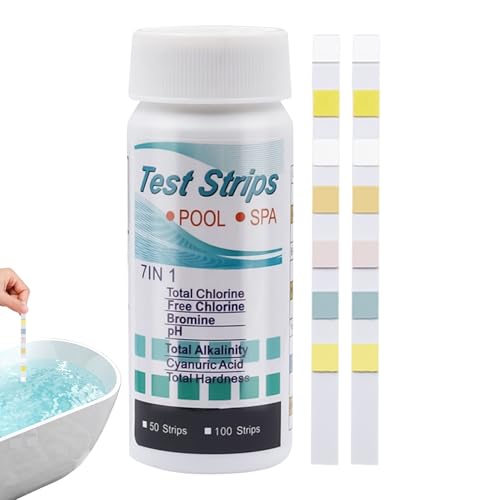 Dottduya Wasserteststreifen Für Aquarium Und Teich | Zuverlässiges Aquarium Testkit 100 Stück,Multifunktionale Testpapiere Für Teich Süßwasser Salzwasser von Dottduya