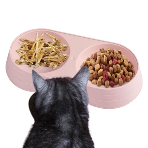 Dottduya Welpennäpfe,Macaron erhöhte doppelte Hundenäpfe - Hundenapf Wasser- und Futternapf zum Füttern von kleinen, mittelgroßen Hunden, Katzen, Welpen Dottduya Welpennäpfe,Macaron erhöhte doppelte Hundenäpfe - Hundenapf Wasser- und Futternapf zum Füttern von kleinen, mittelgroßen Hunden, Katzen, Welpen von Dottduya