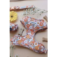 Boho Blumen Verstellbares Hundegeschirr | Verstellbarer Haustiergurt, Leine, Kotbeutelhalter Erhältlich Niedliche Hunde Accessoires Dottie Lou Und Co von DottieLouandCo