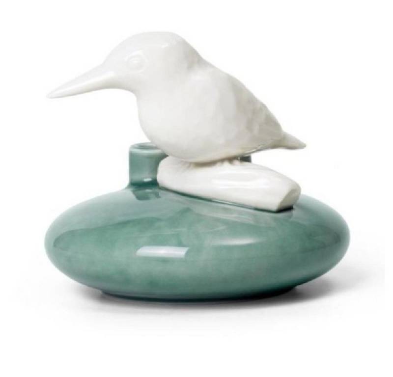 Dottir Nordic Design Dekoobjekt Vase Sweet Stories Kingfisher Peacock von Dottir Nordic Design