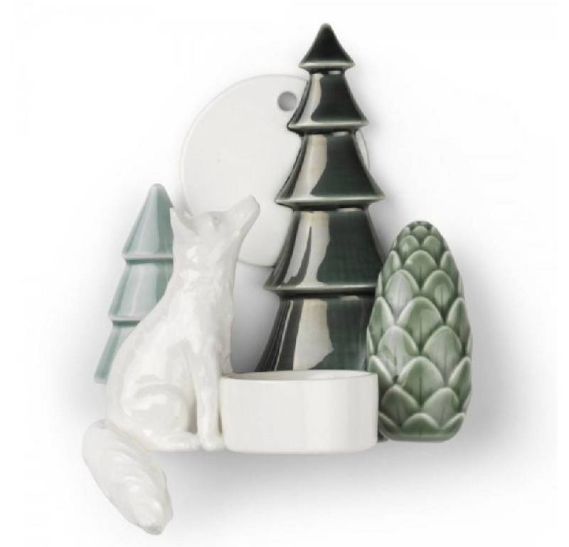 Dottir Nordic Design Wanddekoobjekt Wandteelichthalter Wintergeschichten Fuchs von Dottir Nordic Design