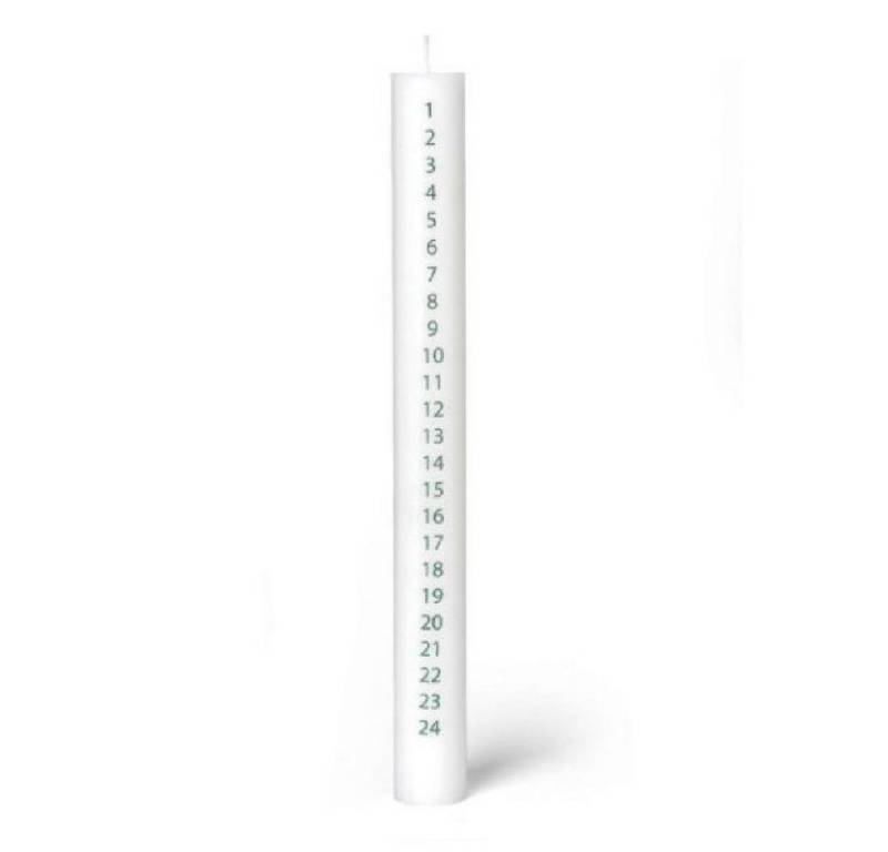 Dottir Nordic Design Windlicht Kalenderkerze für Winterstories 30 mm von Dottir Nordic Design