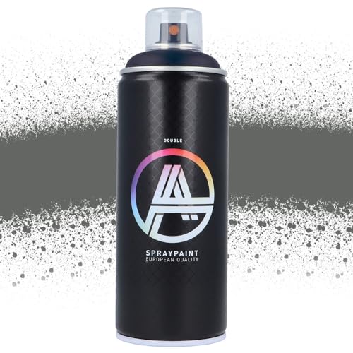 Double A Spraypaint Sprühdose 400ml Sprühfarbe Acryllack Sprühlack matt hochdeckend DIY Kunststoff Metall Möbel Deko (DA-110 Cement) von Double A Spraypaint