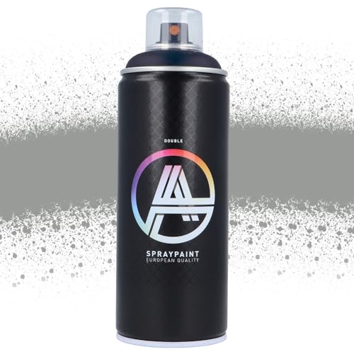 Double A Spraypaint Sprühdose 400ml Sprühfarbe Acryllack Sprühlack matt hochdeckend DIY Kunststoff Metall Möbel Deko (DA-114 Shadow) von Double A Spraypaint