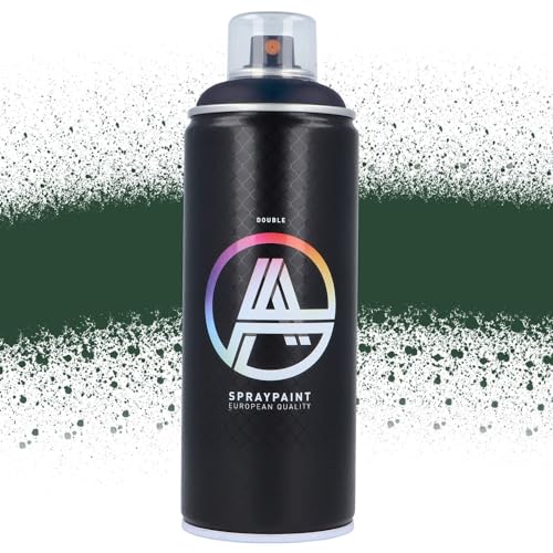 Double A Spraypaint Sprühdose 400ml Sprühfarbe Acryllack Sprühlack matt hochdeckend DIY Kunststoff Metall Möbel Deko (DA-148 Pine) von Double A Spraypaint