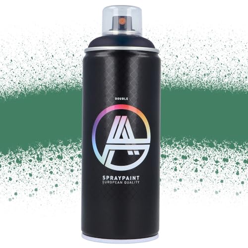 Double A Spraypaint Sprühdose 400ml Sprühfarbe Acryllack Sprühlack matt hochdeckend DIY Kunststoff Metall Möbel Deko (DA-150 Strong Verdigis) von Double A Spraypaint