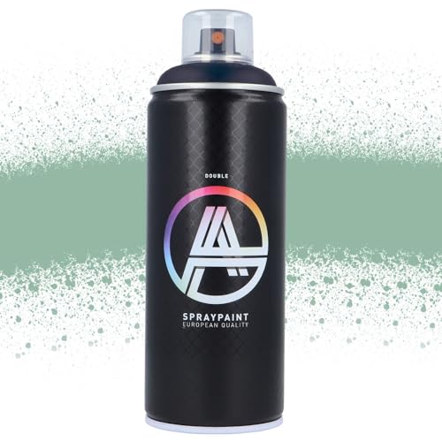 Double A Spraypaint Sprühdose 400ml Sprühfarbe Acryllack Sprühlack matt hochdeckend DIY Kunststoff Metall Möbel Deko (DA-158 Sage) von Double A Spraypaint