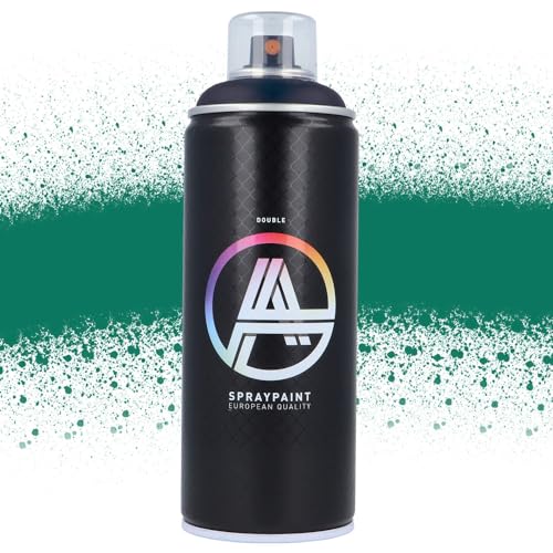 Double A Spraypaint Sprühdose 400ml Sprühfarbe Acryllack Sprühlack matt hochdeckend DIY Kunststoff Metall Möbel Deko (DA-170 No Name´s Green) von Double A Spraypaint
