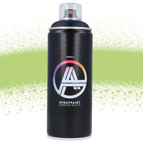 Double A Spraypaint Sprühdose 400ml Sprühfarbe Acryllack Sprühlack matt hochdeckend DIY Kunststoff Metall Möbel Deko (DA-174 Pistacchio) von Double A Spraypaint