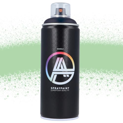 Double A Spraypaint Sprühdose 400ml Sprühfarbe Acryllack Sprühlack matt hochdeckend DIY Kunststoff Metall Möbel Deko (DA-188 Aquamarin) von Double A Spraypaint