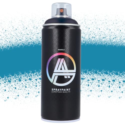 Double A Spraypaint Sprühdose 400ml Sprühfarbe Acryllack Sprühlack matt hochdeckend DIY Kunststoff Metall Möbel Deko (DA-206 Strong Arctic) von Double A Spraypaint