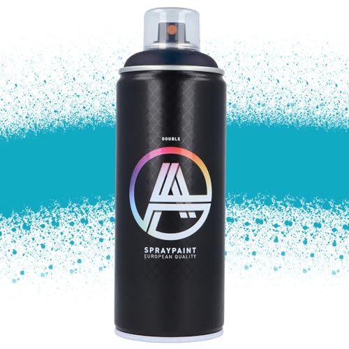 Double A Spraypaint Sprühdose 400ml Sprühfarbe Acryllack Sprühlack matt hochdeckend DIY Kunststoff Metall Möbel Deko (DA-208 Arctic) von Double A Spraypaint
