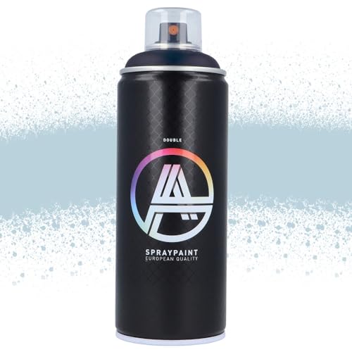 Double A Spraypaint Sprühdose 400ml Sprühfarbe Acryllack Sprühlack matt hochdeckend DIY Kunststoff Metall Möbel Deko (DA-212 Ice Blue) von Double A Spraypaint