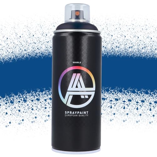 Double A Spraypaint Sprühdose 400ml Sprühfarbe Acryllack Sprühlack matt hochdeckend DIY Kunststoff Metall Möbel Deko (DA-222 Bermuda) von Double A Spraypaint