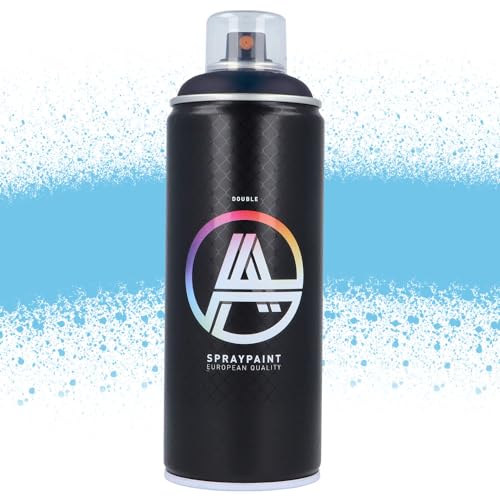 Double A Spraypaint Sprühdose 400ml Sprühfarbe Acryllack Sprühlack matt hochdeckend DIY Kunststoff Metall Möbel Deko (DA-232 Baby Blue) von Double A Spraypaint