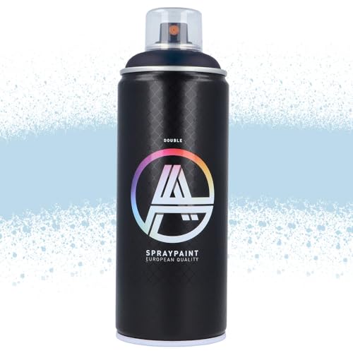 Double A Spraypaint Sprühdose 400ml Sprühfarbe Acryllack Sprühlack matt hochdeckend DIY Kunststoff Metall Möbel Deko (DA-236 Light Sky Blue) von Double A Spraypaint