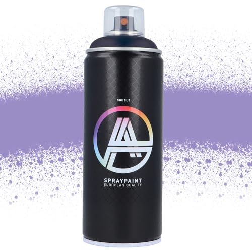 Double A Spraypaint Sprühdose 400ml Sprühfarbe Acryllack Sprühlack matt hochdeckend DIY Kunststoff Metall Möbel Deko (DA-248 Art Bench Grape) von Double A Spraypaint