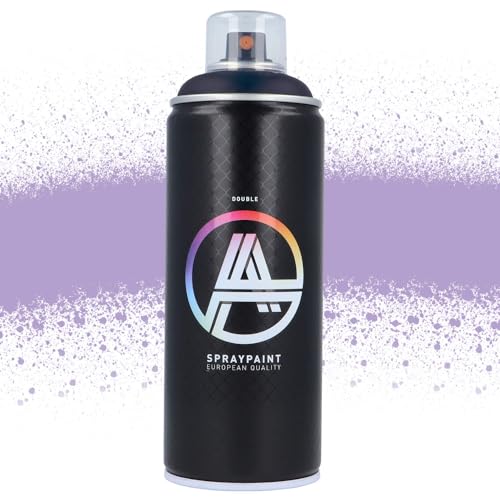 Double A Spraypaint Sprühdose 400ml Sprühfarbe Acryllack Sprühlack matt hochdeckend DIY Kunststoff Metall Möbel Deko (DA-250 Lavender) von Double A Spraypaint