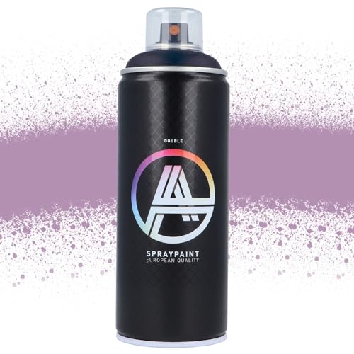 Double A Spraypaint Sprühdose 400ml Sprühfarbe Acryllack Sprühlack matt hochdeckend DIY Kunststoff Metall Möbel Deko (DA-288 Light Mistyrose) von Double A Spraypaint