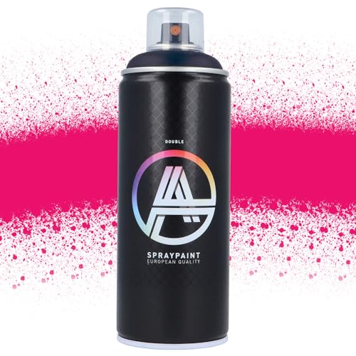 Double A Spraypaint Sprühdose 400ml Sprühfarbe Acryllack Sprühlack matt hochdeckend DIY Kunststoff Metall Möbel Deko (DA-298 Escapizm Pink) von Double A Spraypaint