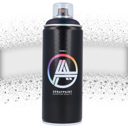 Double A Spraypaint Sprühdose 400ml Sprühfarbe Acryllack Sprühlack matt hochdeckend DIY Kunststoff Metall Möbel Deko (DA-3002 Transparent White) von Double A Spraypaint