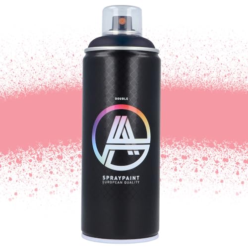 Double A Spraypaint Sprühdose 400ml Sprühfarbe Acryllack Sprühlack matt hochdeckend DIY Kunststoff Metall Möbel Deko (DA-318 Blush Pink) von Double A Spraypaint