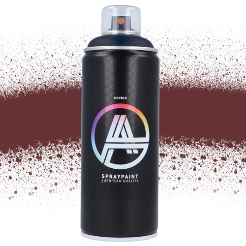 Double A Spraypaint Sprühdose 400ml Sprühfarbe Acryllack Sprühlack matt hochdeckend DIY Kunststoff Metall Möbel Deko (DA-334 Meat Loaf) von Double A Spraypaint