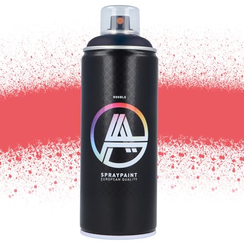 Double A Spraypaint Sprühdose 400ml Sprühfarbe Acryllack Sprühlack matt hochdeckend DIY Kunststoff Metall Möbel Deko (DA-352 Coral) von Double A Spraypaint