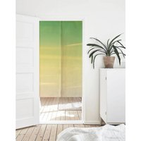 Aquarell Kunst Noren Vorhang, Wandbehang, Baumwolle Leinen 85x140cm, Stoff Raumteiler von DoubleKong