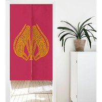 Handgezeichnete Pink Leoparden Tür Vorhang Noren, Kunstdruck Wand Wandteppich Wohnkultur Baumwolle Leinen Raumteiler, Tiermuster Handgezeichnete Pink Leoparden Tür Vorhang Noren, Kunstdruck Wand Wandteppich Wohnkultur Baumwolle Leinen Raumteiler, Tiermuster von DoubleKong
