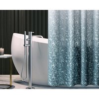Schwerer Stoff Duschvorhang Wasserdicht Waschbar 71x71In Mit Haken, Dicker Hochwertiger Duschvorhang, Floraler Duschvorhang, Badezimmer Dekor von DoubleKong