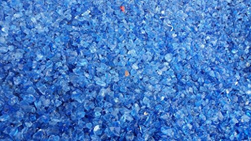 Doubleyou Geovlies & Baustoffe 2kg Glas Splitt 5-10mm blau von Doubleyou Geovlies & Baustoffe