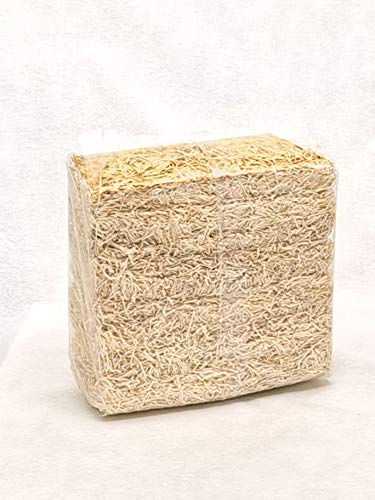 Doubleyou 1kg Holzwolle Natur | Füllmaterial | Osternest Füllung | Ostergras | Polstermaterial für empfindliche Waren 1,99/100gr. von Doubleyou Geovlies & Baustoffe