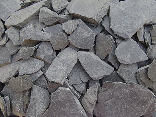 Doubleyou Geovlies & Baustoffe 1kg - 5kg - 10kg - 20kg Schieferbruch - Schieferplatten ca. 30-80 mm.(5 kg.) (3,99 /kg.) von Doubleyou Geovlies & Baustoffe