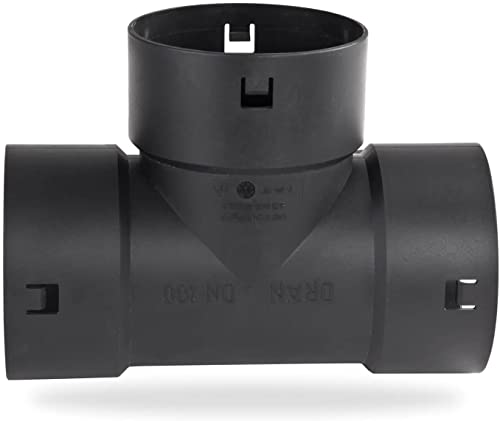 T-Stück für Drainagerohre DN50 von Doubleyou Geovlies & Baustoffe von Doubleyou Geovlies & Baustoffe