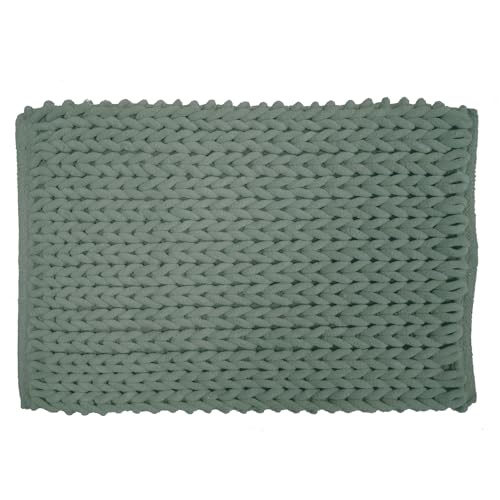Douceur d'Intérieur, Badteppich (50 x 80 cm) Ariel Zedernholz, Baumwolle/Polyester Chenille von Douceur d'Intérieur