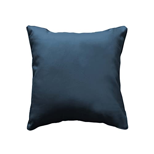 Douceur d'Intérieur, Essentiel Kissen, 40 x 40 cm, Marineblau, Polyester von Douceur d'Intérieur