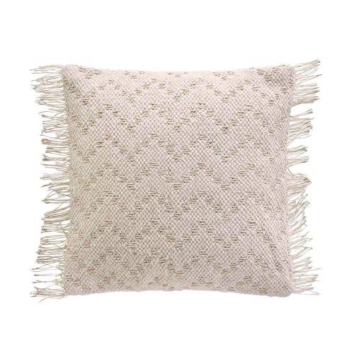 Douceur d'Intérieur, Ikat Kissenhülle, 40 x 40 cm, Baumwolle & Polyester von Douceur d'Intérieur