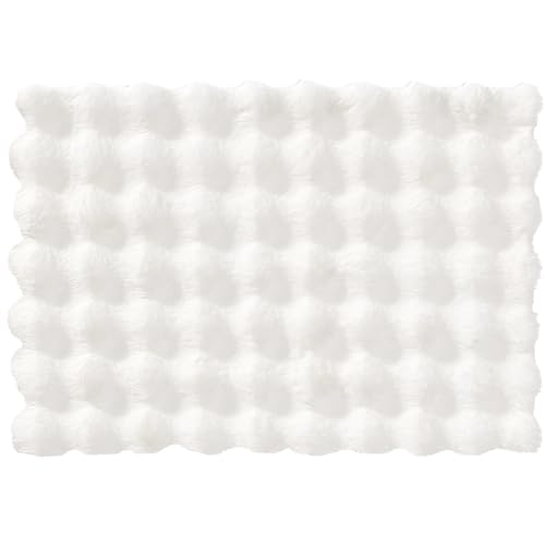 Douceur d'Intérieur, Rechteckiger Teppich (60 x 90 cm) Mounty, Fellimitat von Douceur d'Intérieur