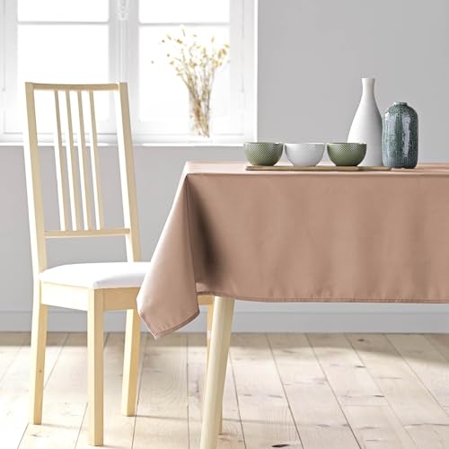 Douceur d'Intérieur, Tischdecke, rechteckig, 140 x 300 cm, Blush, Polyester von Douceur d'Intérieur