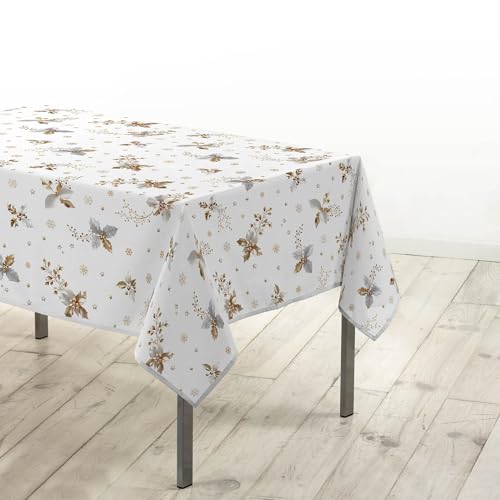 Douceur d'Intérieur, Tischdecke, rechteckig, 150 x 240 cm, Guido, weiß, Polyester, Bedruckt Douceur d'Intérieur, Tischdecke, rechteckig, 150 x 240 cm, Guido, weiß, Polyester, Bedruckt von Douceur d'Intérieur
