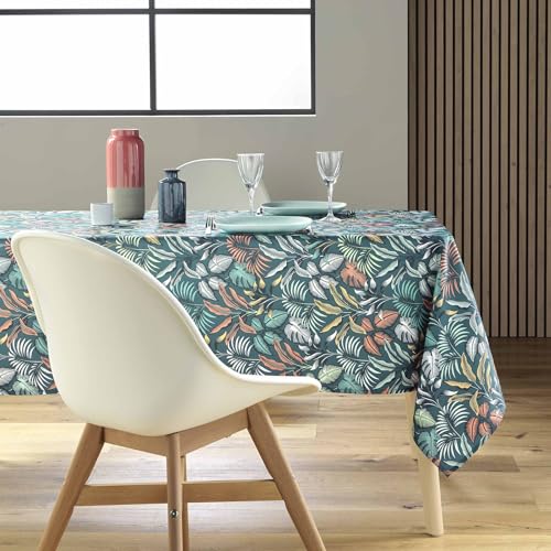 Douceur d'Intérieur Tischdecke, rechteckig (145 x 240 cm) Stylis Blau, Polyester Bedruckt von Douceur d'Intérieur